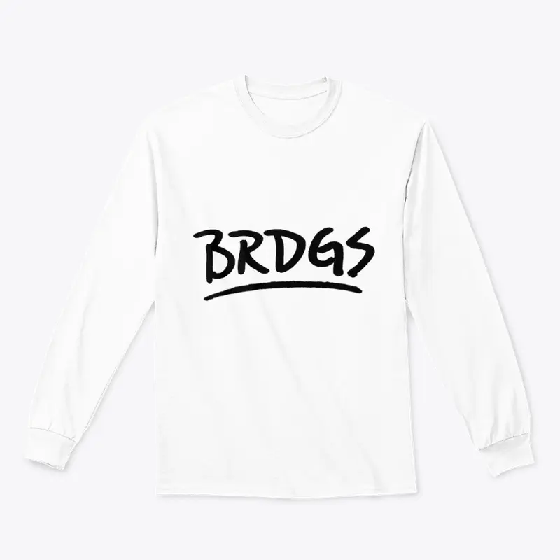 BRDGS Logo Shirts (Black Text)