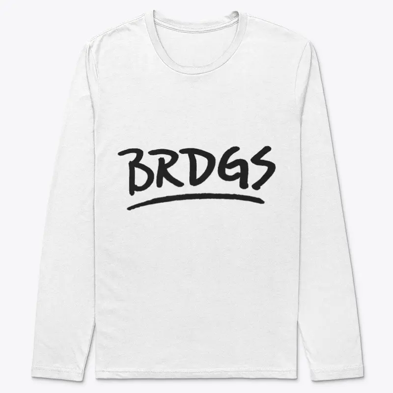 BRDGS Logo Shirts (Black Text)