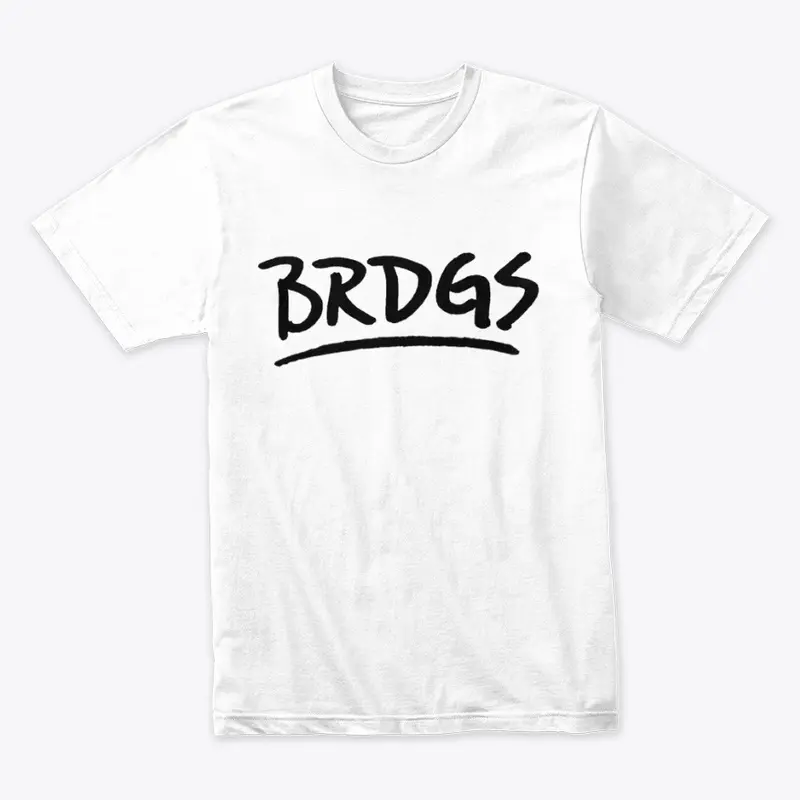 BRDGS Logo Shirts (Black Text)