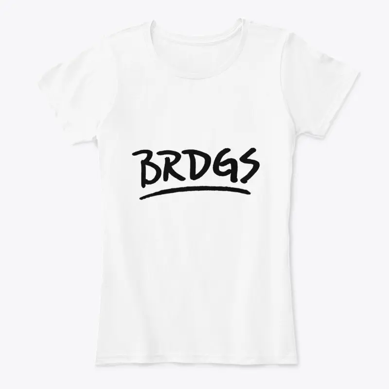 BRDGS Logo Shirts (Black Text)